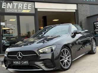 ② mercedes-benz e-klasse 200 cabriolet pack amg distro airscar — mercedes-benz — 2ememain