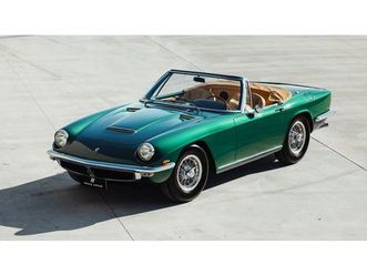 1966 maserati mistral spyder