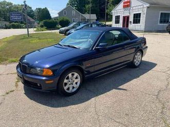2001 bmw 325ci convertible