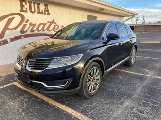 2016 lincoln mkx black label shard looking and excellent running suv