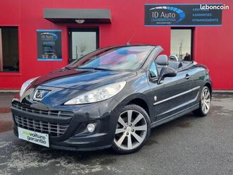peugeot 207 cc 1.6 hdi 110 roland garros, garanti 1 an, très bel état de présentation