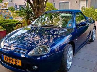 mg tf 1.8, 135 pk, 2005, brooklands, royal blue — mg — marktplaats