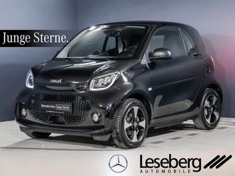 smart fortwo coupé eq passion led/22kw/pano/kamera/dab