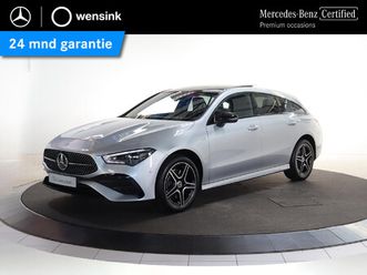 mercedes-benz cla-klasse shooting brake 250e amg line | panoramaschuifdak | night | achteruitrijcamera| stoelverwarming voor | led koplampen | afneembare trekha