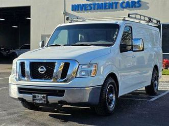 2018 nissan nv 3500 hd 1-ton v8 5.6l cargo van new tires 1-owner