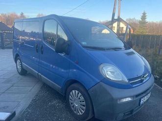 opel vivaro blaszak niski przebieg pisarzowice • olx.pl