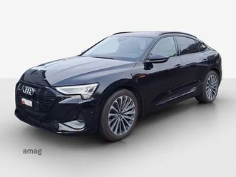 audi e-tron sportback 55 s line