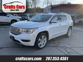used 2019 gmc acadia denali