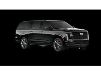cadillac escalade esv 2026 sport platinum black/black