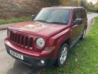 2011 jeep patriot 2.2 crd limited 5dr estate diesel manual
