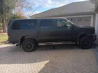 2002 ford excursion limited eddie bauer edition, 4x4