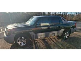 chevrolet avalanche 5.3 v8- 2002- 3500 trekgewicht — bestelauto's — marktplaats
