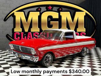 1965 ford ranchero 302cid - 4 speed - nice one - clean classic!! pick