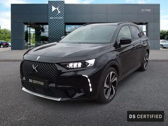 ds 7 crossback crossback hybride e-tense 225 eat8 ligne noire