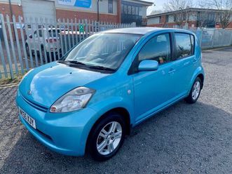 daihatsu sirion 1.3 se 5 door hachback - ulez free - cheap to run