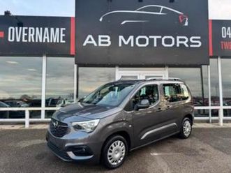 ② opel combo life 1.2 essence automatique 2020 129 000 km led — opel — 2ememain