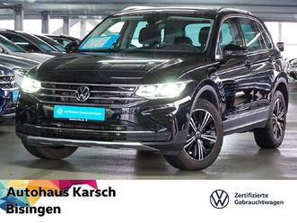 tiguan 1.4 tsi ehybrid dsg elegance ahk, navi, alu