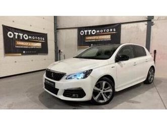 ② peugeot 308 gt-line | automatique | led | caméra | panorama — peugeot — 2ememain