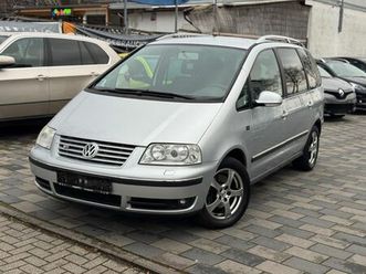 volkswagen sharan sportline v6/neu-tüv/xenon/navi/1-hand