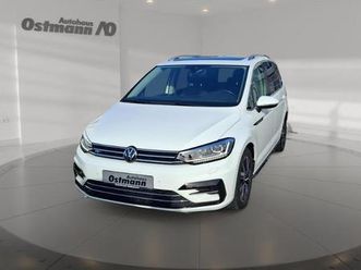 vw touran 2.0 tdi highline r-line ahk navi massage