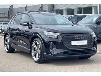 audi q4 250kw 55 quattro 82kwh black edition 5dr auto