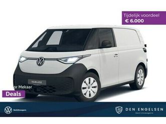 volkswagen id. buzz cargo - id. buzz cargo 170 pk, economy business, bijrijdersbank, achterdeuren zonder ruit,