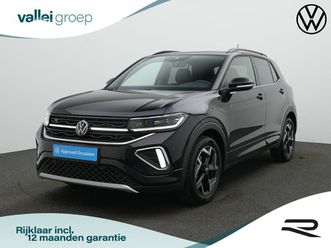 volkswagen t-cross - 1.5 tsi 150 pk dsg r-line | trekhaak | iq light | achteruitrijcamera | stoelverwarming | n