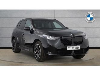 bmw x3 20 xdrive m sport 2.0 5dr