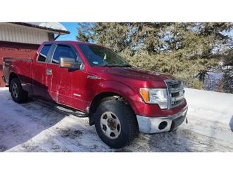f150 xlt 6.5' box supercab (extended cab) red 2013