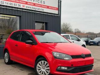 ② vw polo 2016 airco 1.0 mpi — volkswagen — 2ememain