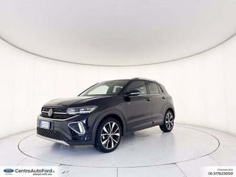 volkswagen t-cross 1.0 tsi r-line 115cv del 2024 usata a albano laziale