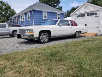 cadillac coupe de ville fleetwood brougham 1985