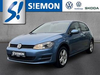 volkswagen golf vii 1.6 tdi comfortline shz navi pdc blueto