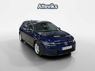 volkswagen golf tsi 110hk dsg p-sensorer/navi/carplay