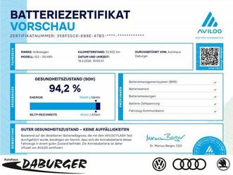 volkswagen id.3 pro 62kw ahk+kamera+sitzheizung+94,2%