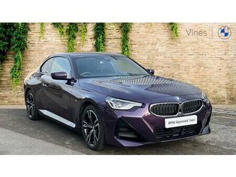 bmw 2 series 220i m sport coupe 2.0 2dr