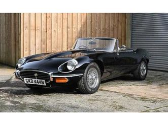 1974 jaguar e-type e-type series iii (commemorative edition) petrol automatic