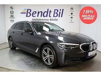 bmw 520d touring mhev | 2,99% ränta | dragkrok | värmare