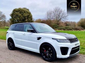 5.0 p575 v8 svr auto 4wd euro 6 (start/stop) 5dr