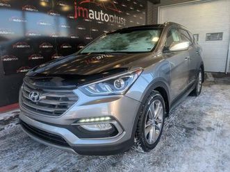 hyundai santa fe sport 2018 2.0t limited*awd*toit pano*bancs/vol chauff*camera*