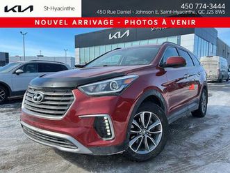 hyundai santa fe xl 2018 // santa fe xl awd // 7 passagers // 1 propri