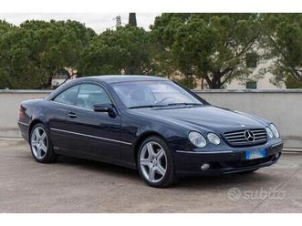 mercedes cl 500 c215, asi-crs, pari al nuovo!