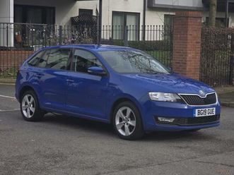 2019 skoda rapid spaceback 1.0 tsi 110 se tech 5dr hatchback petrol manual