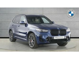 bmw x3 xdrive20i m sport 2.0 5dr