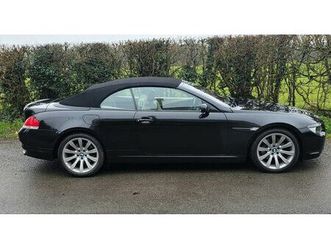 2007 bmw 6 series 4.8 650i sport convertible auto
