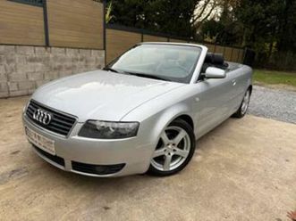 ② ◊audi a4 cabrio◊2,0l essence◊cuir chauffant + airco? — audi — 2ememain