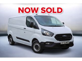 ford transit custom 2.0 ecoblue 130ps low roof leader van