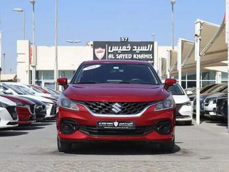 suzuki baleno - suzuki baleno - 2024 - gcc - accident-free -1.4l- excellent condition