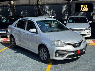 toyota etios xls sedan 1.5 flex 16v 4p aut.
