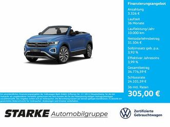 volkswagen t-roc cabriolet 1.5 tsi dsg goal led navi ahk li